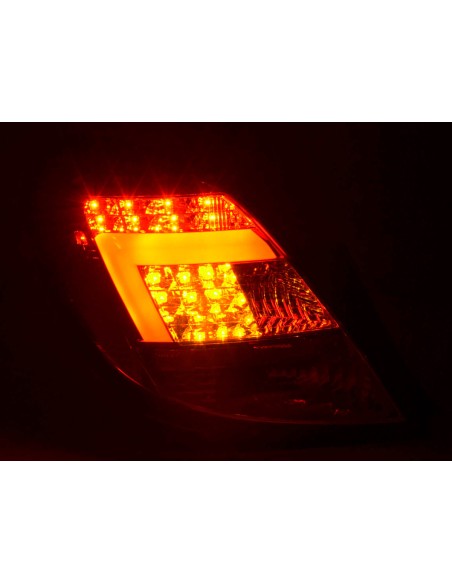 Set di luci posteriori a LED Opel Corsa D 5 porte 06-10 cromato
