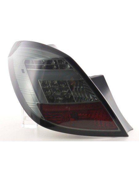 Set di luci posteriori a LED Opel Corsa D 5 porte 06-10 nero