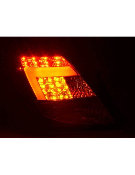 Set di luci posteriori a LED Opel Corsa D 5 porte 06-10 nero