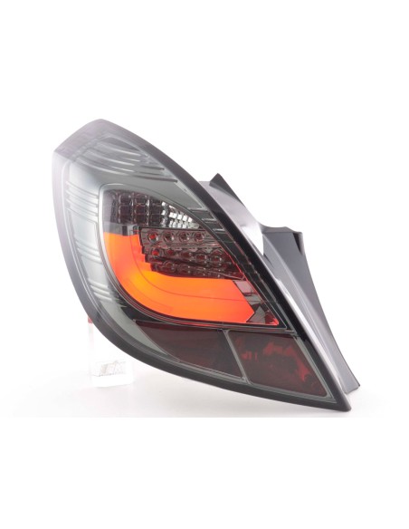 Fanali posteriori a LED set Opel Corsa D 3 porte 06-10 nero