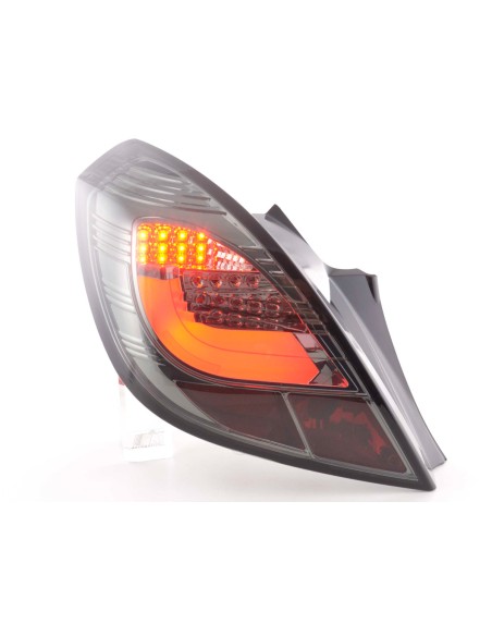 Fanali posteriori a LED set Opel Corsa D 3 porte 06-10 nero
