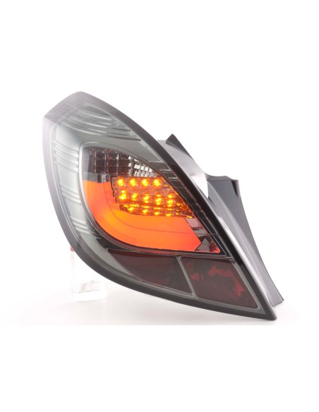 Fanali posteriori a LED set Opel Corsa D 3 porte 06-10 nero