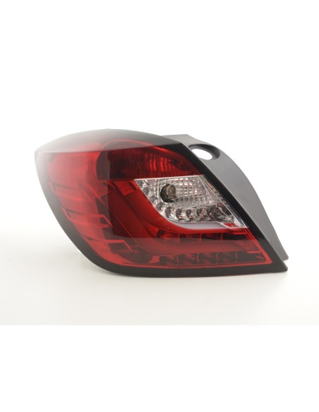 Fanali posteriori a LED set Opel Astra H GTC 04-08 rosso / trasparente
