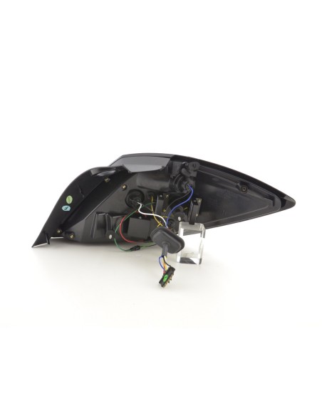 Fanali posteriori a LED Opel Astra H 3 porte anno 04-08 rosso / nero