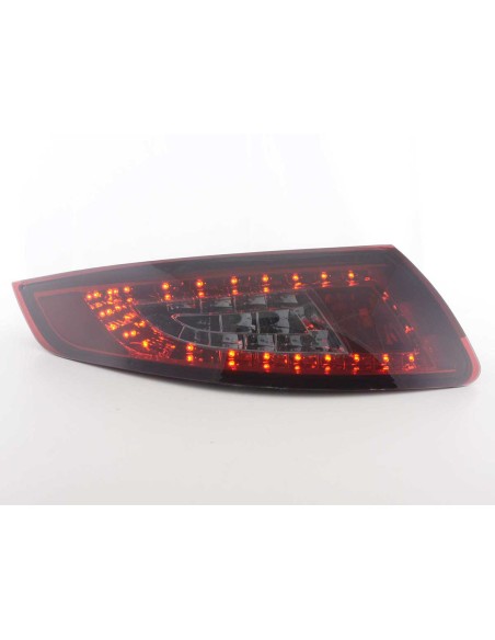 Set luci posteriori a LED Porsche 911 tipo 997 05-09 rosso / nero