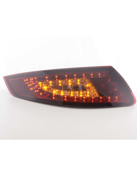 Set luci posteriori a LED Porsche 911 tipo 997 05-09 rosso / nero