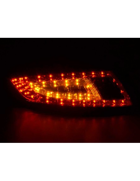 Set luci posteriori a LED Porsche 911 tipo 997 05-09 rosso / nero
