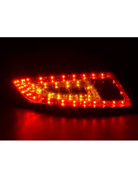 Set luci posteriori a LED Porsche 911 tipo 997 05-09 rosso / nero