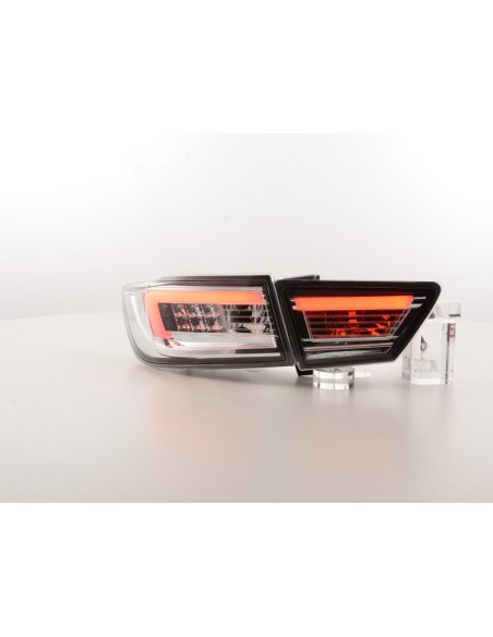 Fanali posteriori a LED set Renault Clio 4 (X98) dal 2012 cromati