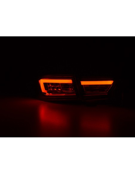 Fanali posteriori a LED set Renault Clio 4 (X98) dal 2012 cromati