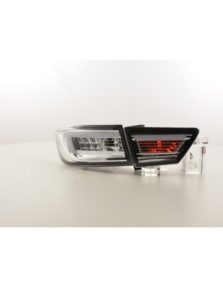 Fanali posteriori a LED set Renault Clio 4 (X98) dal 2012 cromati