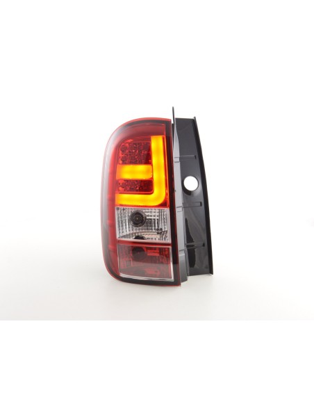 Fanali posteriori a LED set Dacia Duster 10- rosso / trasparente