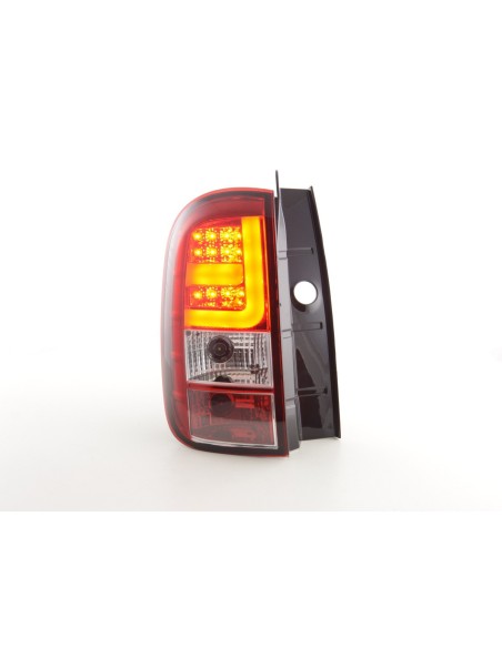 Fanali posteriori a LED set Dacia Duster 10- rosso / trasparente