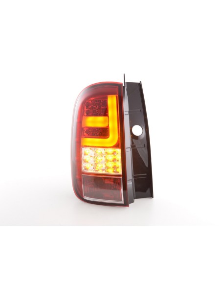 Fanali posteriori a LED set Dacia Duster 10- rosso / trasparente