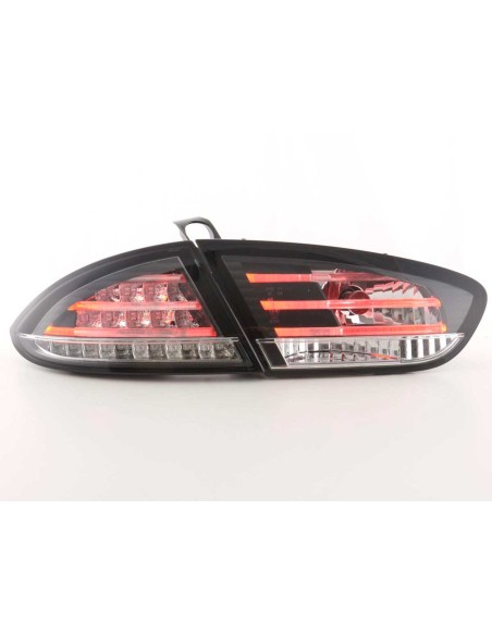 Fanali posteriori a LED set Seat Leon tipo 1P 09-12 nero