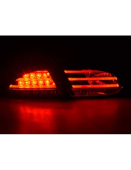 Fanali posteriori a LED set Seat Leon tipo 1P 09-12 nero