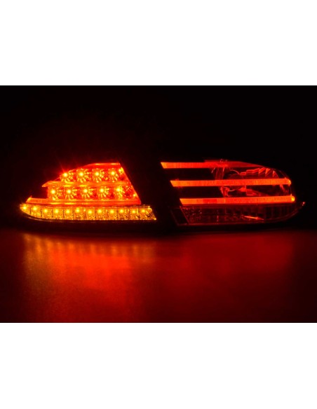 Fanali posteriori a LED set Seat Leon tipo 1P 09-12 nero