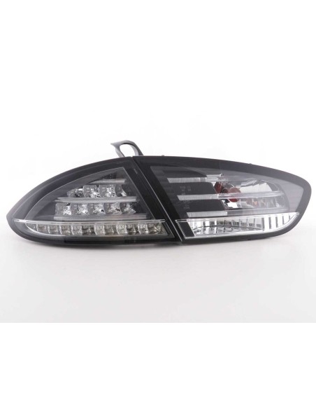 Fanali posteriori a LED set Seat Leon tipo 1P 09-12 nero