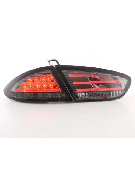 Fanali posteriori a LED set Seat Leon tipo 1P 09-12 nero
