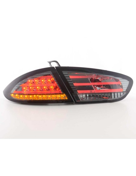 Fanali posteriori a LED set Seat Leon tipo 1P 09-12 nero