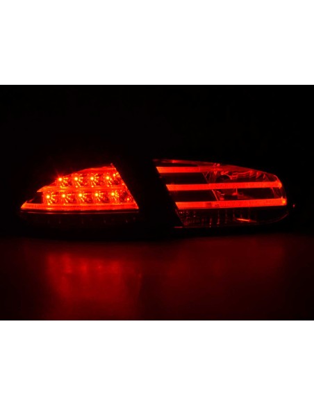Fanali posteriori a LED set Seat Leon tipo 1P 09-12 nero