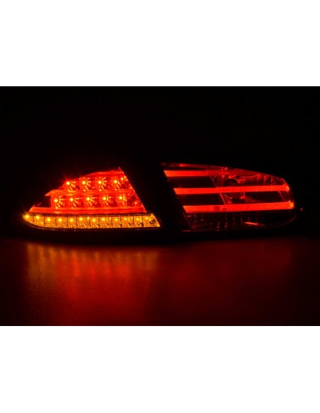 Fanali posteriori a LED set Seat Leon tipo 1P 09-12 nero