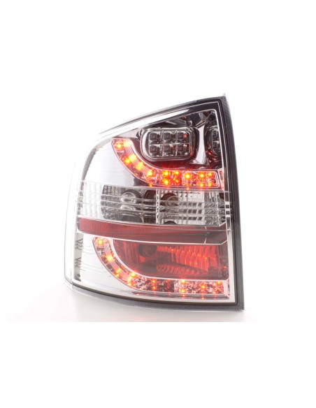 Fanali posteriori a LED set Skoda Octavia Combi tipo 1Z 05-12 cromato