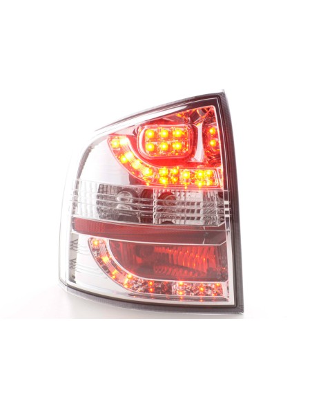 Fanali posteriori a LED set Skoda Octavia Combi tipo 1Z 05-12 cromato
