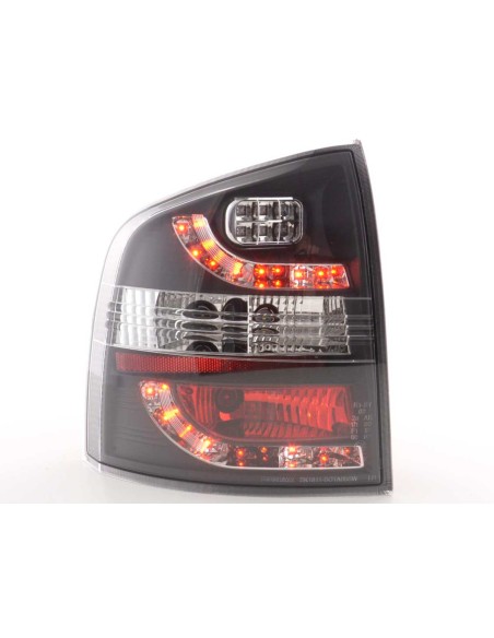 Fanali posteriori a LED set Skoda Octavia Combi tipo 1Z 05-12 nero