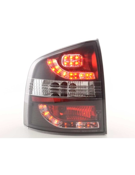 Fanali posteriori a LED set Skoda Octavia Combi tipo 1Z 05-12 nero