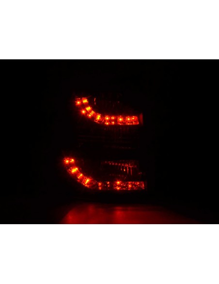 Fanali posteriori a LED set Skoda Octavia Combi tipo 1Z 05-12 nero
