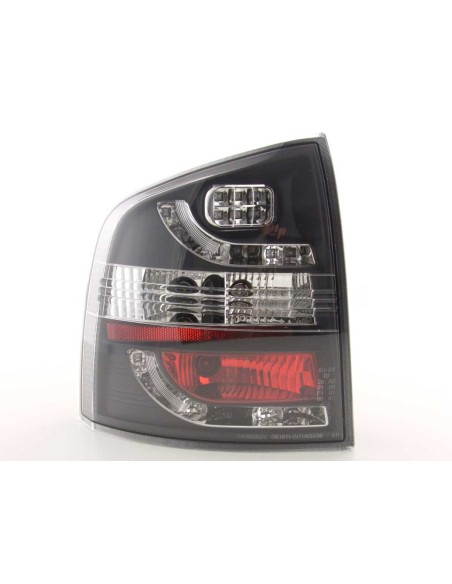 Fanali posteriori a LED set Skoda Octavia Combi tipo 1Z 05-12 nero