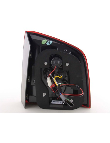 Fanali posteriori a LED set Skoda Octavia Combi tipo 1Z 05-12 rosso / nero