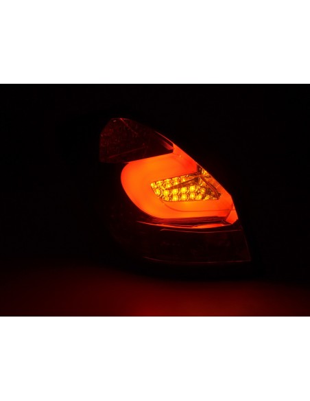 Fanali posteriori a LED set Skoda Fabia 5 porte dal 2007 nero