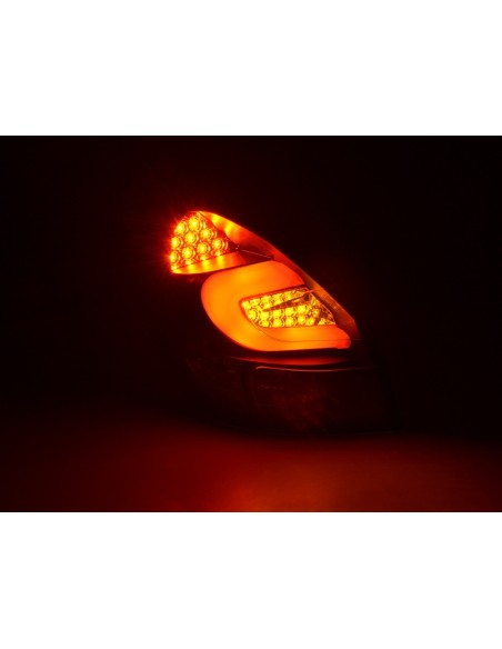 Fanali posteriori a LED set Skoda Fabia 5 porte dal 2007 nero