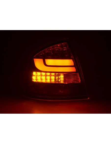 Fanali posteriori a LED set Skoda Octavia 1Z Limo 05-12 nero