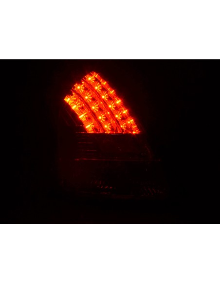 Fanali posteriori a LED set Suzuki Swift 04-10 cromo