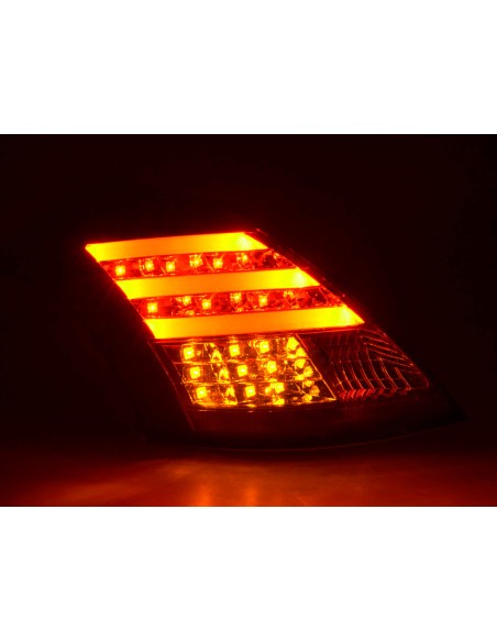 Fanali posteriori LED set Suzuki Swift 2011- nero
