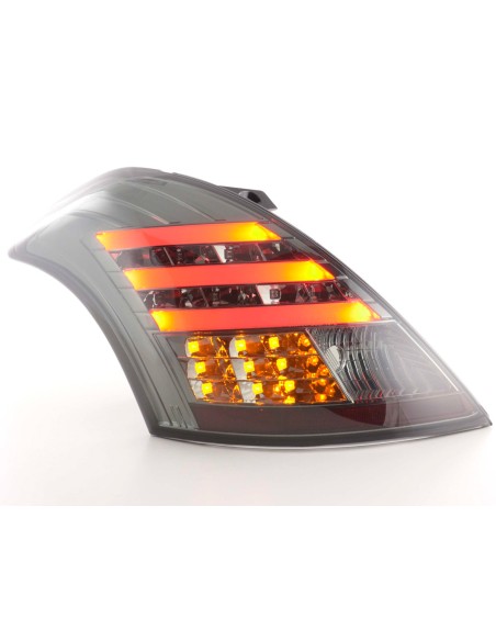 Fanali posteriori LED set Suzuki Swift 2011- nero