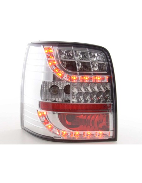 Fanali posteriori a LED set VW Passat 3B Variant 97-00 cromato