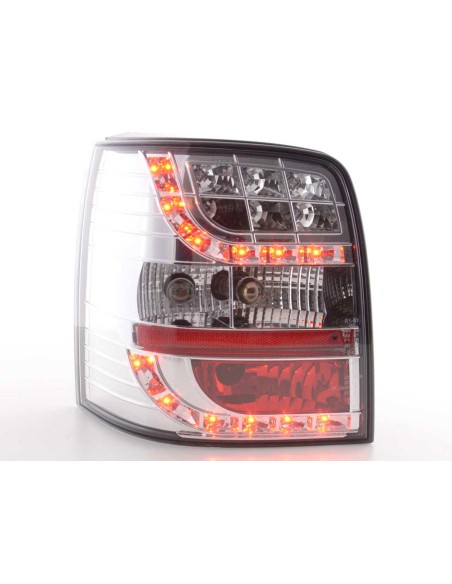 Fanali posteriori a LED set VW Passat 3BG Variant 01-02 cromato