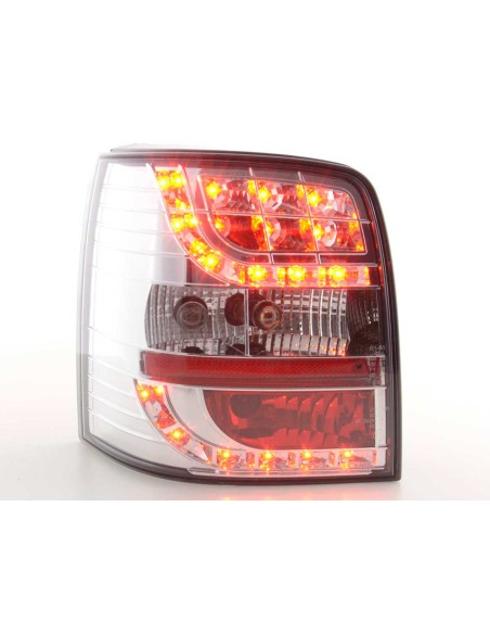 Fanali posteriori a LED set VW Passat 3BG Variant 01-02 cromato