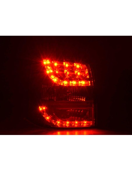 Fanali posteriori a LED set VW Passat 3BG Variant 01-02 cromato