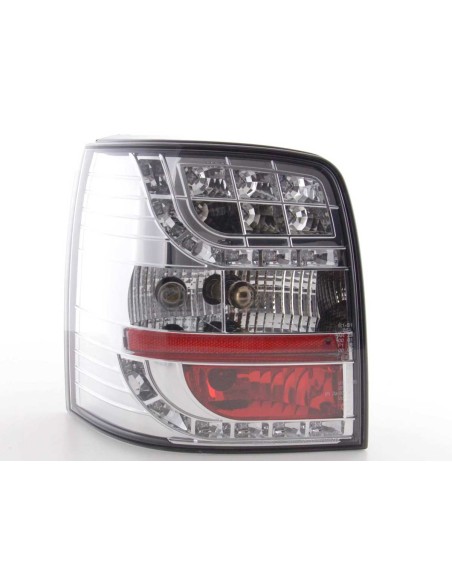 Fanali posteriori a LED set VW Passat 3BG Variant 01-02 cromato