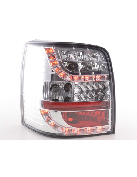 Fanali posteriori a LED set VW Passat 3BG Variant 01-02 cromato