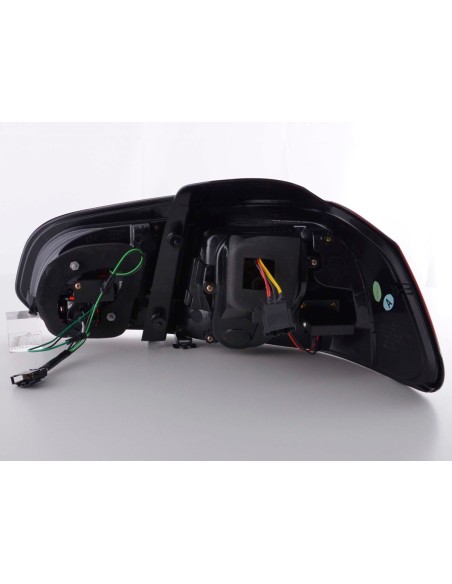 Fanali posteriori a LED set VW Golf 6 tipo 1K 2008-2012 rosso / trasparente