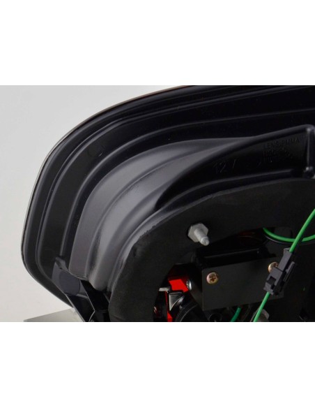 Fanali posteriori a LED set VW Golf 6 tipo 1K 2008-2012 rosso / trasparente