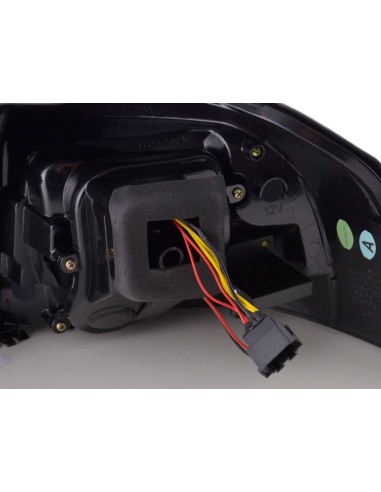 Fanali posteriori a LED set VW Golf 6 tipo 1K 2008-2012 rosso / nero