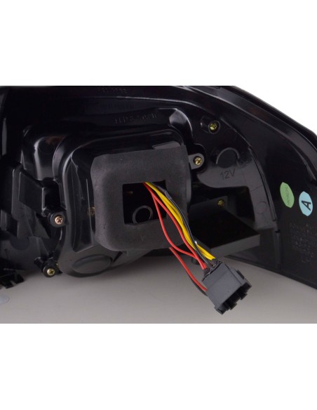 Fanali posteriori a LED set VW Golf 6 tipo 1K 2008-2012 rosso / nero
