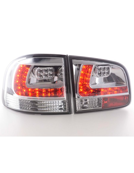 Fanali posteriori a LED set VW Touareg tipo 7L 03-09 cromato